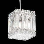Quantum Mini Pendant - Polished Stainless Steel / Optic Crystal