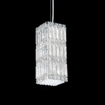 Quantum Pendant - Polished Stainless Steel / Optic Crystal