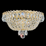 Camelot Ceiling Flush Light - Aurelia / Optic Crystal