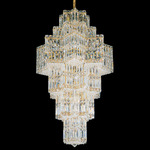 Equinoxe Chandelier - Aurelia / Optic Crystal