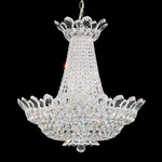 Trilliane Grand Chandelier - Polished Stainless Steel / Radiance Crystal