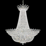 Trilliane Grand Chandelier - Polished Stainless Steel / Radiance Crystal