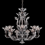 Rivendell Chandelier - Heirloom Bronze / Radiance Crystal