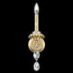 Helenia Wall Sconce - Heirloom Silver / Heritage Crystal