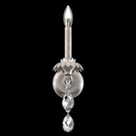 Helenia Wall Sconce - Antique Silver  / Heritage Crystal