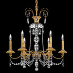 Helenia Chandelier - Heirloom Gold / Clear