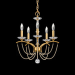 Priscilla Chandelier - Heirloom Gold / Bronze Pearl