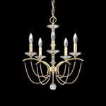 Priscilla Chandelier - Heirloom Silver / Bronze Pearl