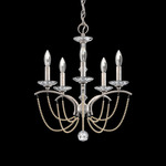 Priscilla Chandelier - Antique Silver  / Bronze Pearl