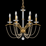 Priscilla Chandelier - Heirloom Gold / Bronze Pearl