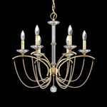 Priscilla Chandelier - Heirloom Silver / Bronze Pearl