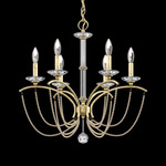 Priscilla Chandelier - Heirloom Silver / Bronze Pearl