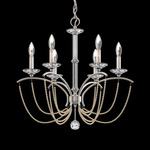 Priscilla Chandelier - Antique Silver  / Bronze Pearl