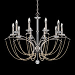 Priscilla Chandelier - Antique Silver  / Bronze Pearl