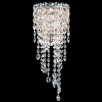 Chantant Wall Sconce - Stainless Steel / Optic Crystal