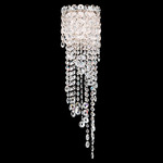 Chantant Wall Sconce - Stainless Steel / Optic Crystal