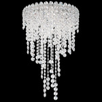 Chantant Long Ceiling Light - Stainless Steel / Radiance Crystal