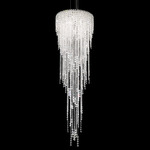 Chantant Chandelier - Stainless Steel / Optic Crystal