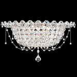 Chrysalita Wall Sconce - Stainless Steel / Radiance Crystal
