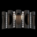 Twilight Wall Sconce - Black / Optic Crystal