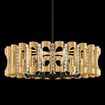 Twilight Chandelier - Heirloom Gold / Optic Crystal