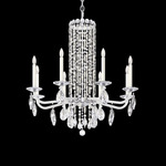 Siena Chandelier - White / Radiance Crystal