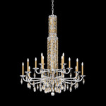 Siena Chandelier - Heirloom Gold / Radiance Crystal