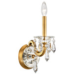 Napoli Wall Sconce - Heirloom Gold / Radiance Crystal