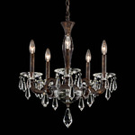 Napoli Chandelier - Heirloom Bronze / Radiance Crystal