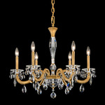 San Marco Chandelier - Heirloom Gold / Radiance Crystal