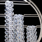 Fantasia Color Select Pendant - Antique Silver  / Radiance Crystal