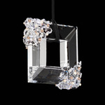 Eva Color Select Pendant - Black Rope / Radiance Crystal