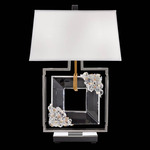 Eva Table Lamp - Gold Rope / Radiance Crystal