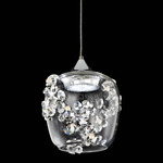 Divine Color Select Pendant - Polished Chrome / Radiance Crystal