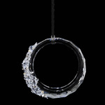 Serenity Color Select Pendant - Black Rope / Radiance Crystal