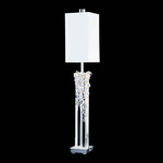Zoe Table Lamp - Polished Chrome / Clear