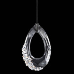 Trinity Color Select Pendant - Black Rope / Radiance Crystal