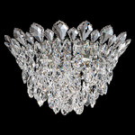 Trilliane Strands Crown Ceiling Light - Stainless Steel / Radiance Crystal