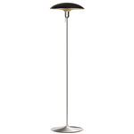 Manta Ray Floor Lamp - Brushed Steel / Black / Brass