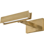 Bau Picture Light - Natural Brass