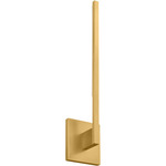 Klee Wall Sconce 120V - Natural Brass