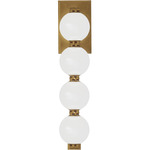 Perle Wall Sconce - Natural Brass / Soft White