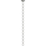 Perle Pendant Chandelier - Polished Nickel / Soft White