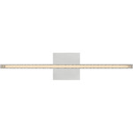 Serre Bathroom Vanity Light - Polished Nickel / Crystal