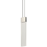 V Panels Pendant - Polished Chrome / Clear