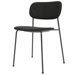Co Upholstered Dining Chair - Black / Re-Wool 198