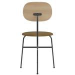 Afteroom Plus Upholstered Seat Dining Chair - Natural Oak / Gold Boucle
