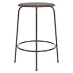 Afteroom Counter / Bar Stool - Dark Stained Oak / Black