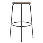 Afteroom Counter / Bar Stool - Dark Stained Oak / Black