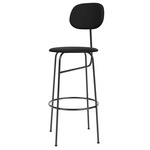 Afteroom Plus Upholstered Counter / Bar Chair - Black / Sierra Black Leather